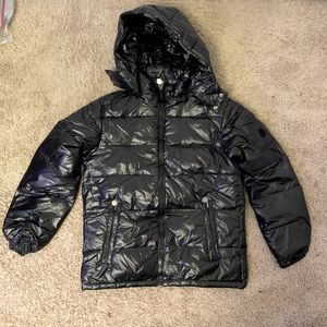 Black Puffer Jacket New Never Worn US Mens Size M